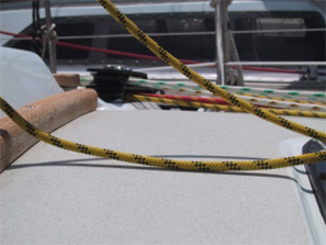 PU Beschichtung mit Deckline