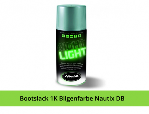 Bootslack 1K Phosphorisierender Klarlack Nautix Night Light